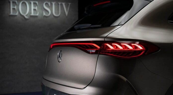 The EQE SUV, built by Mercedes-AMG, is the company’s 1st all-electric vehicle. EQE SUV