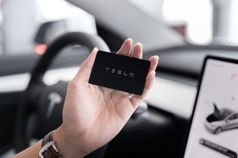 Tesla key card
