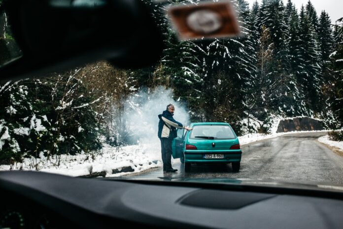 car smoking