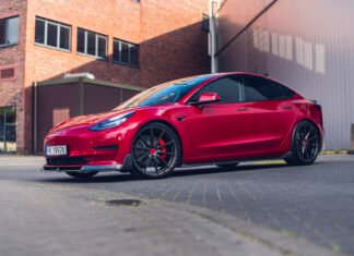 Enhance Your Tesla Model 3 with Side Skirts Tesla Model 3 with Side Skirts