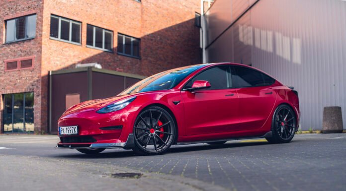 Enhance Your Tesla Model 3 with Side Skirts Tesla Model 3 with Side Skirts