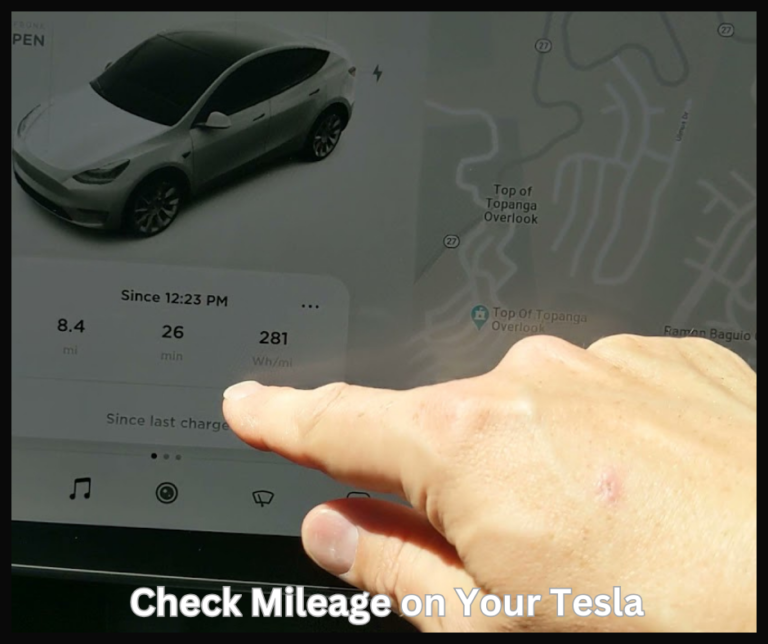 How to Check Mileage on Your Tesla