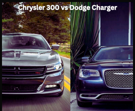 Chrysler 300 vs Dodge Charger: A Comparison Chrysler 300 vs Dodge Charger