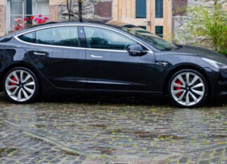 Enhance Your Tesla Model 3 with Caliper Covers Tesla Model 3 with caliper covers