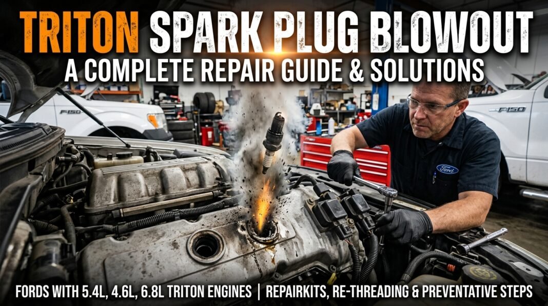 Triton Spark Plug Blowout