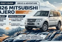 2026 Mitsubishi Pajero: Full Specs, Engine, Price and Release Date 2026 Mitsubishi Pajero: Specs, Engine and Release Date