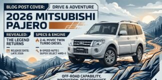 2026 Mitsubishi Pajero: Full Specs, Engine, Price and Release Date 2026 Mitsubishi Pajero: Specs, Engine and Release Date