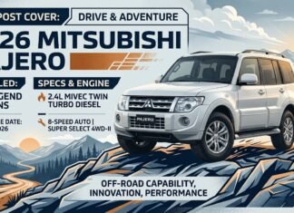 2026 Mitsubishi Pajero: Full Specs, Engine, Price and Release Date 2026 Mitsubishi Pajero: Specs, Engine and Release Date