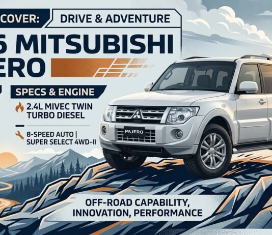 2026 Mitsubishi Pajero: Full Specs, Engine, Price and Release Date 2026 Mitsubishi Pajero: Specs, Engine and Release Date