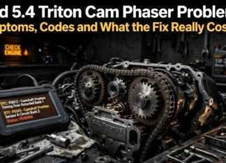 Ford 5.4 Triton Cam Phaser Problems: Symptoms, Codes and What the Fix Really Costs