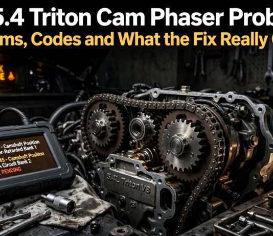 Ford 5.4 Triton Cam Phaser Problems: Symptoms, Codes and What the Fix Really Costs